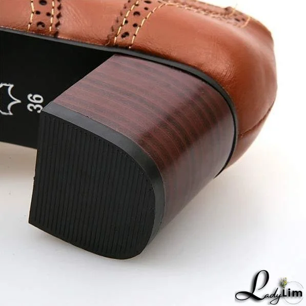 Elegant and Casual winter Heels