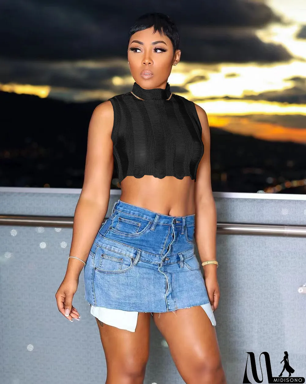 MidiSono - Women's Fashion Sexy Knitting Tops