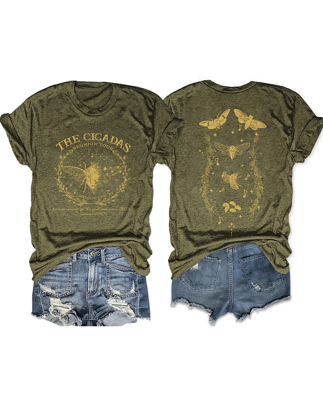The Cicadas Reunion Tour 2024 T-shirt