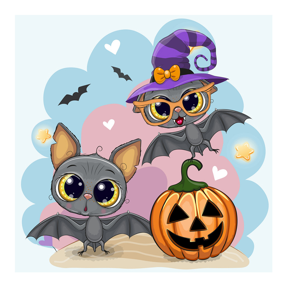 

Halloween Pumpkin - Round Drill Diamond Painting - 30*30CM, 501 Original
