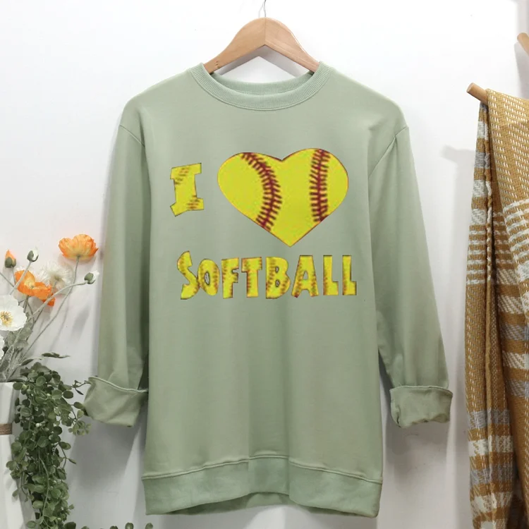 BALL GIRL Women Casual Sweatshirt-Annaletters