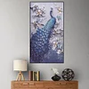 5D DIY Animal Peacock Embroidery Diamond Painting Rhinestones Cross Stitch