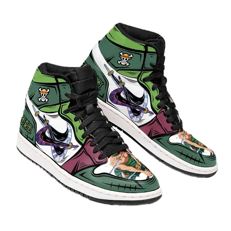 Zoro Custom Anime Shoes One Piece Anime