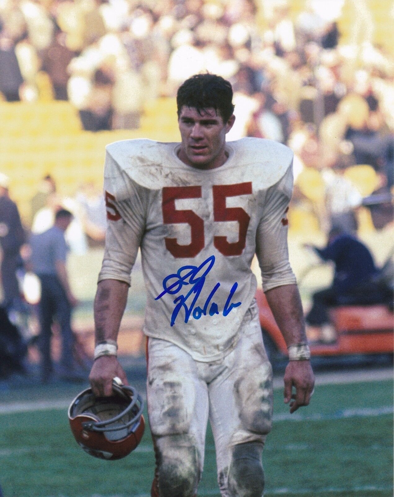 E.J. Holub autographed 8x10 Kansas City Chiefs#1