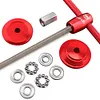 Mountain Bike Headset BB Press Tool Waterproof Cycling Repair Tools (Red S)