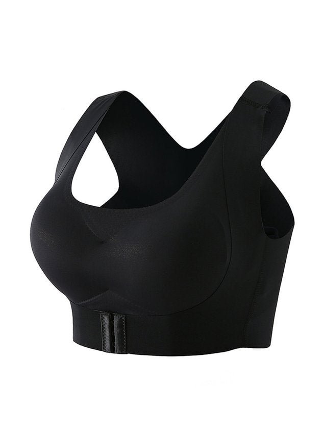 Push-Up Adjustable Front Buckle Unwired Bra Plus Size socialshop