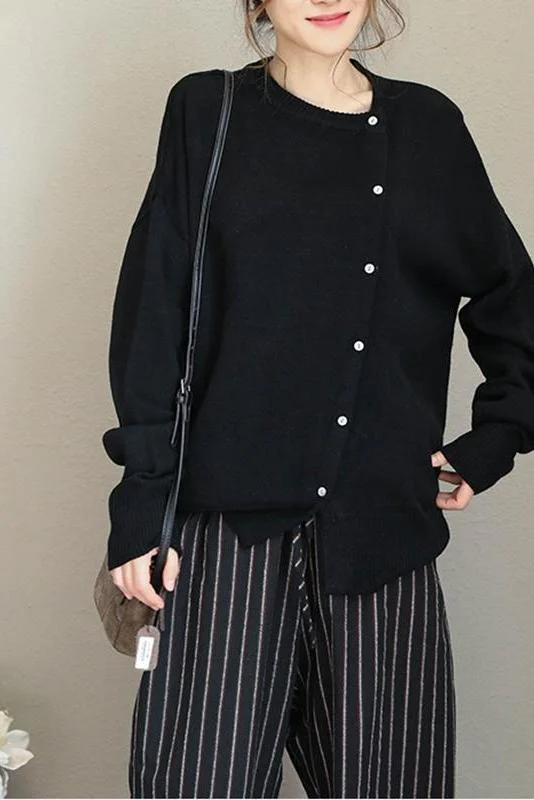Loose Thicken Sweater Women Casual Warm Tops