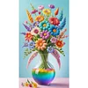 (40*70cm)Flower - Full Round Drill Diamond Painting