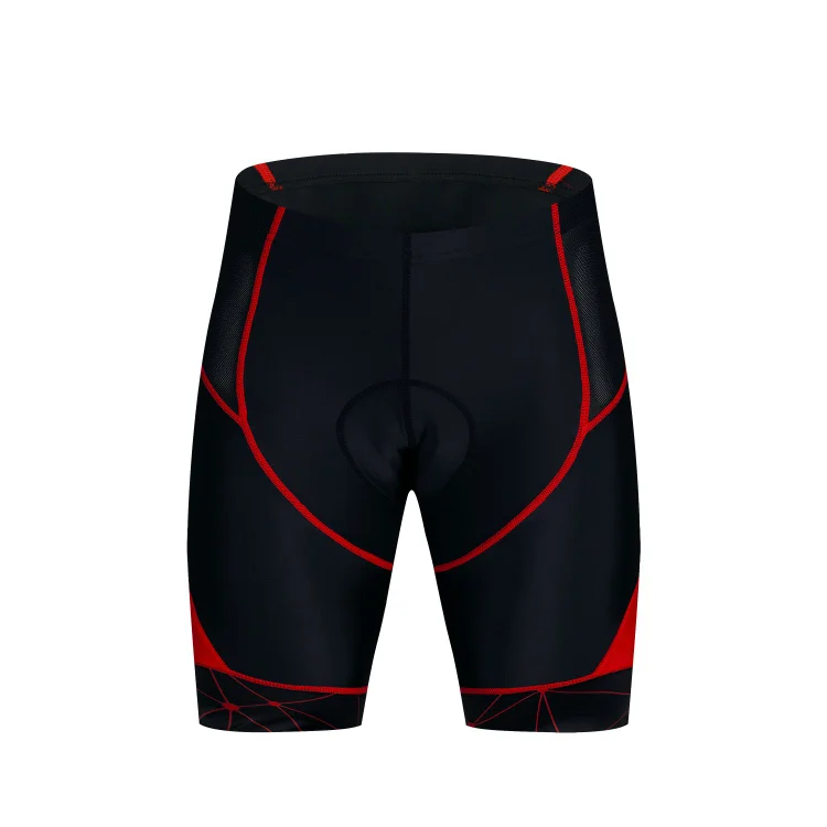 Black And Red Men's Cycling Shorts