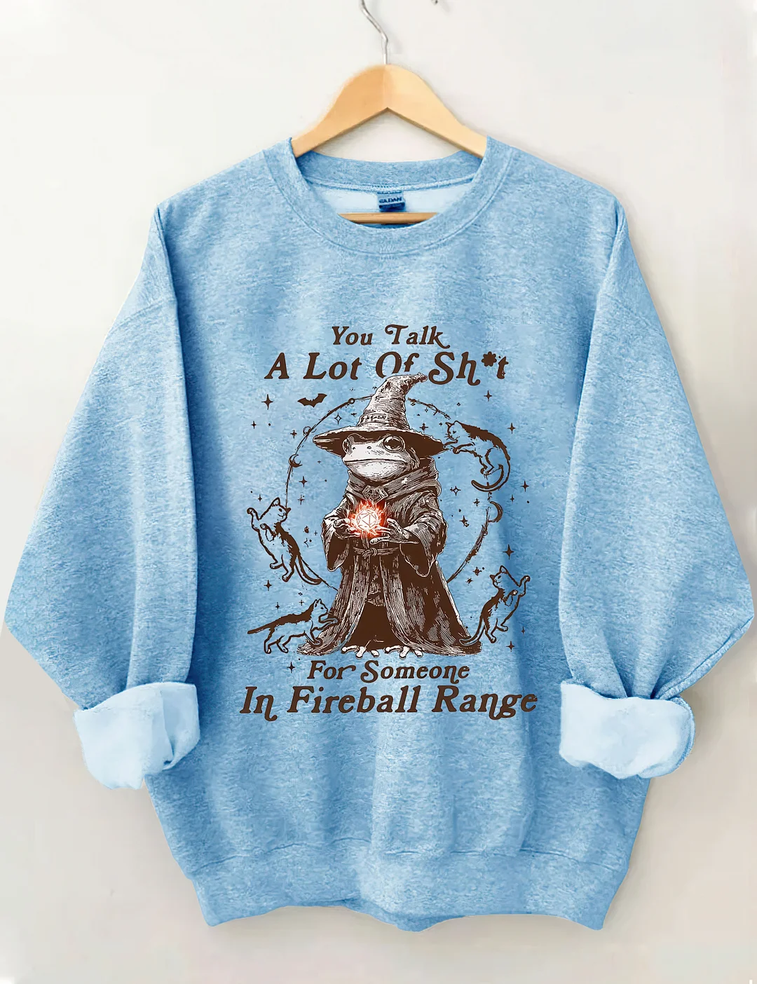 You Talk A Lot Of Sh*t For Someone In Fireball Range Sweatshirt