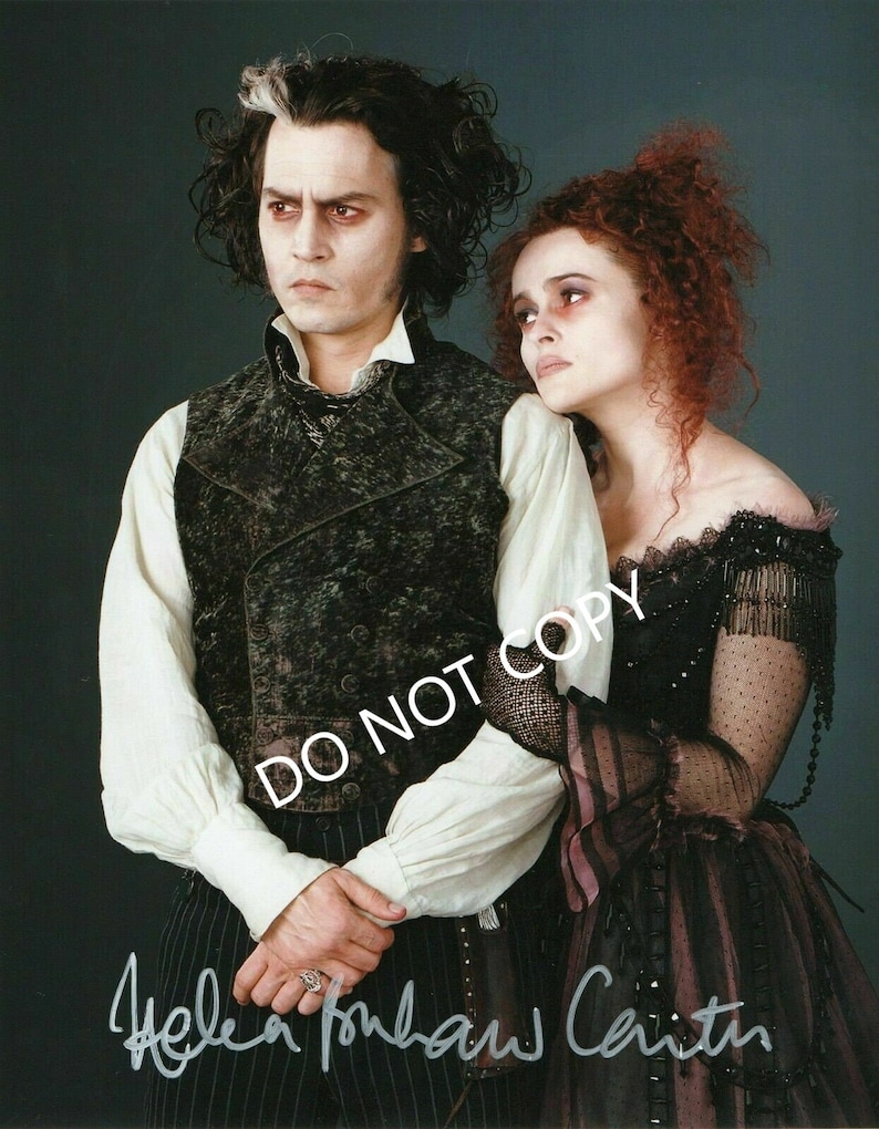 Helena Bonham Carter 8 x10 20x25 cm Autographed Hand Signed Photo Poster painting