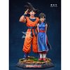 Young Goku & Chi-Chi - Dragon Ball Resin Statue - Sky End Studio