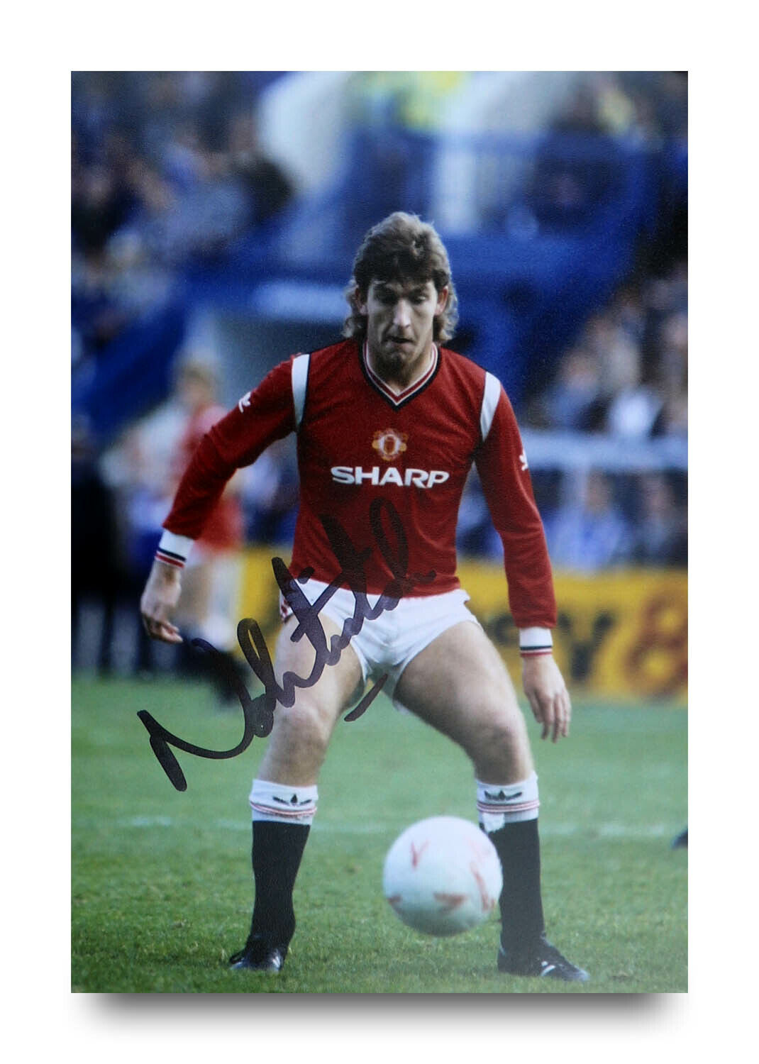 Norman Whiteside Signed 6x4 Photo Poster painting Manchester United Autograph Memorabilia + COA