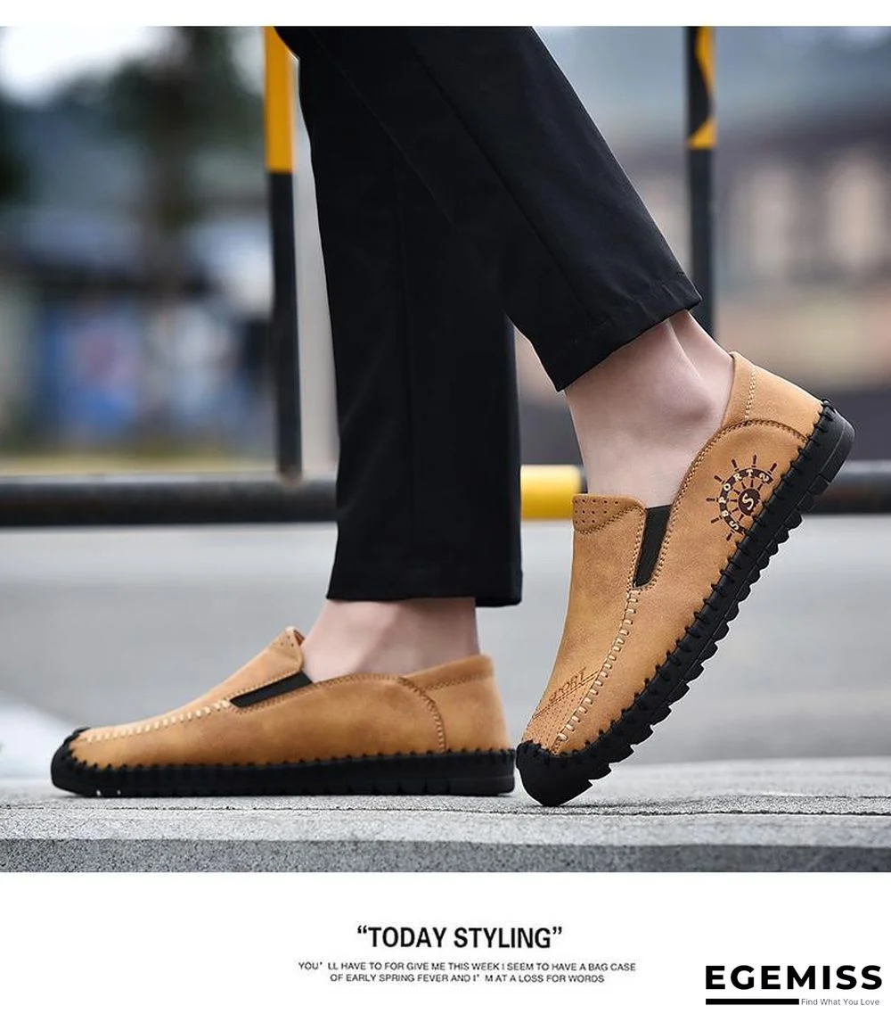 Casual Shoes Fashion Men's Shoes Casual Driving Shoes Soft Moccasins Flats Footwear Men Loafers | EGEMISS