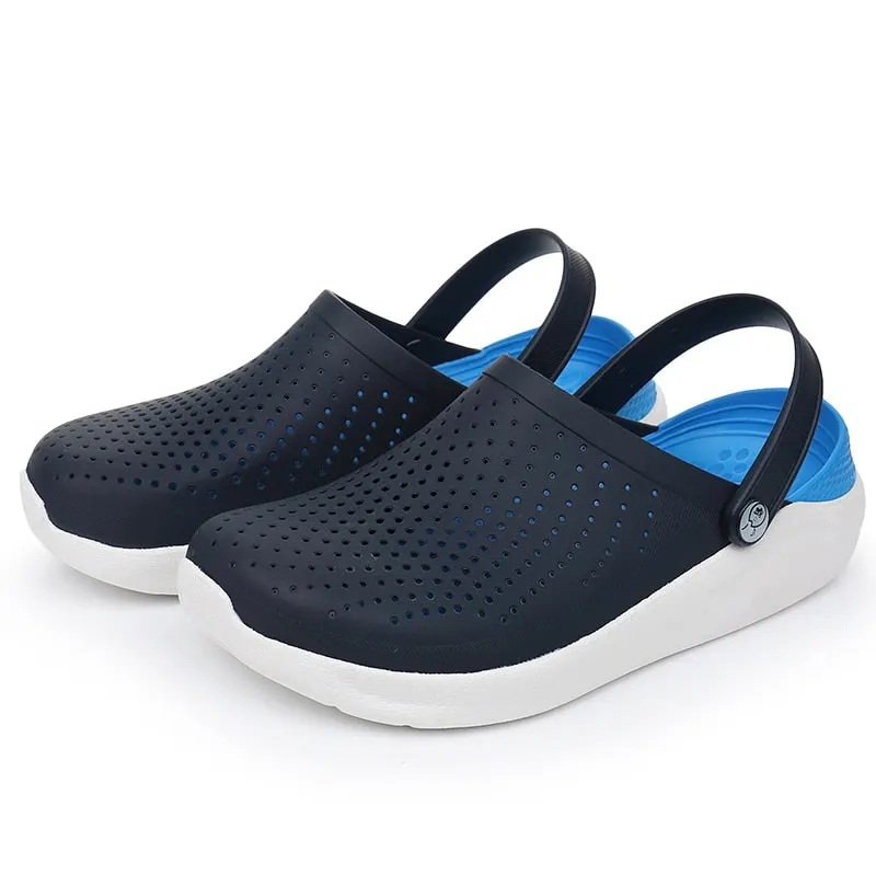 Summer Men Beach Slippers Fashion Jelly Shoes Men Beach Sandals Outdoor Casual Shoes Walking Camouflage Beach Flip Flops