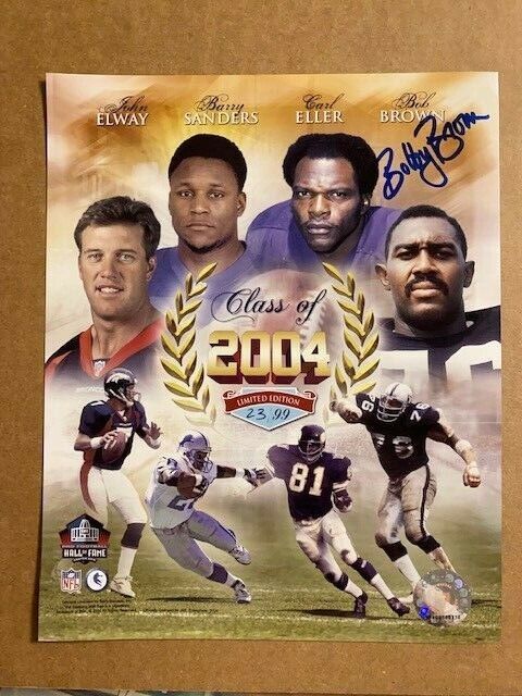 Bob Brown HOF 2004 Signed Autographed 8x10 Photo Poster painting Limited Edition 23/99 with COA