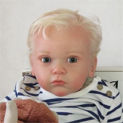  20" Reborn Baby Boy Doll With Blonde Hair,Toddler Boy Named Carlton - Reborndollsshop®-Reborndollsshop®