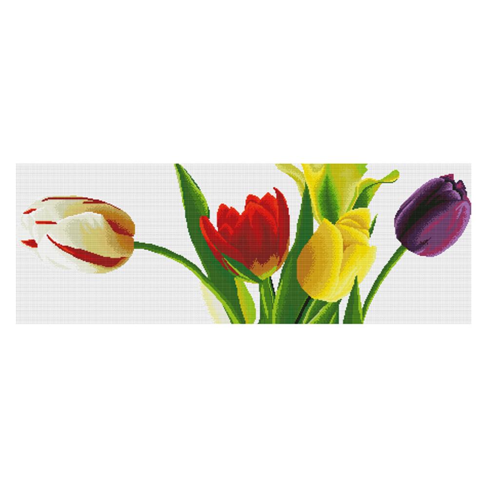 

Yuxiangmanyuan - 11CT Stamped Cross Stitch - 113*46cm, 501 Original
