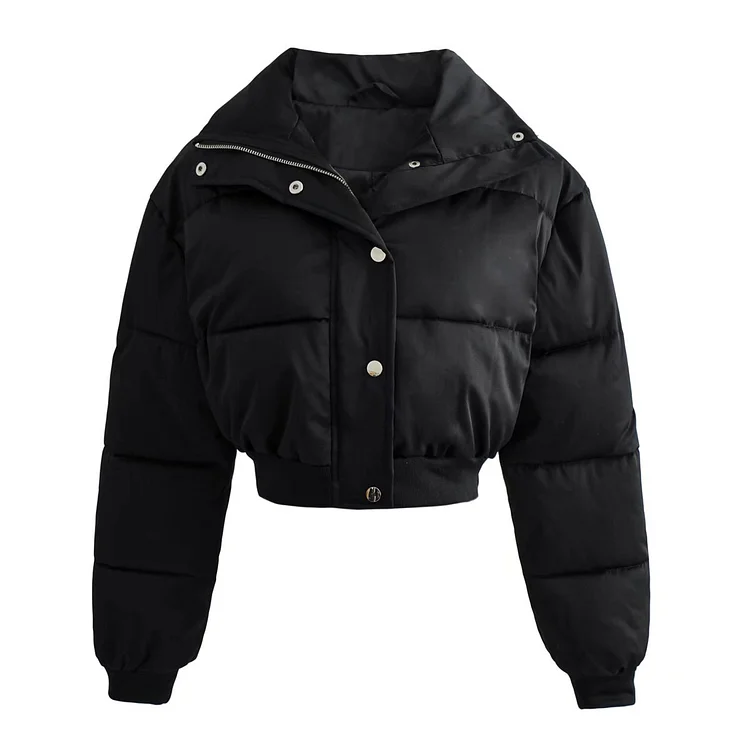 PASUXI Hot Selling Fall Winter Clothes For Women Luxury Warm Jacket Cropped Coat Short Coat New Crop Top Jacket huanwei