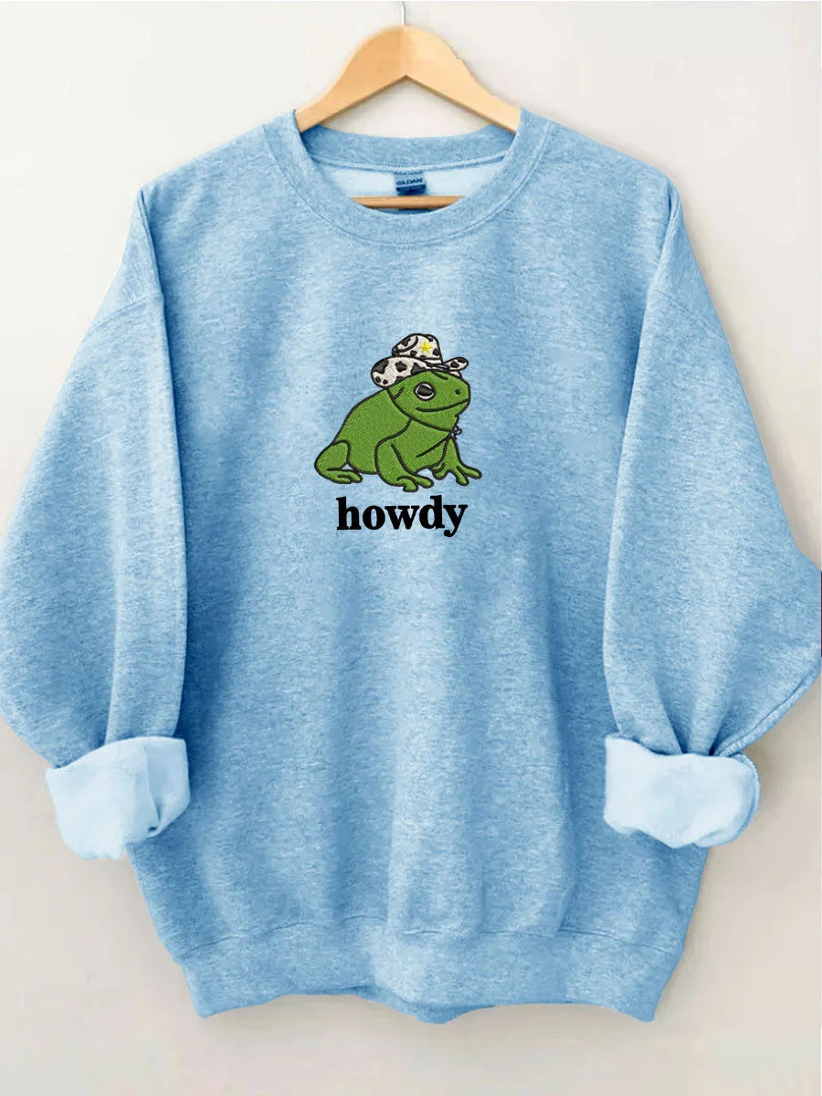 Howdy Frog Sweatshirt