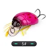 5Pcs Cicada Bait 3.8cm 4g Fishing Lure Artificial Ladybug Fishing Bait Hard Bait