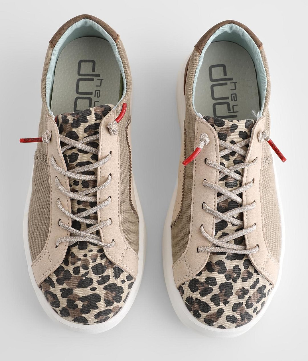 HEY DUDE Karina Leopard Print Sneaker