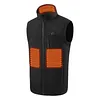 Men Ladies USB Electric Thermal Vest with 9 Heating Zones for Outdoor Activities
