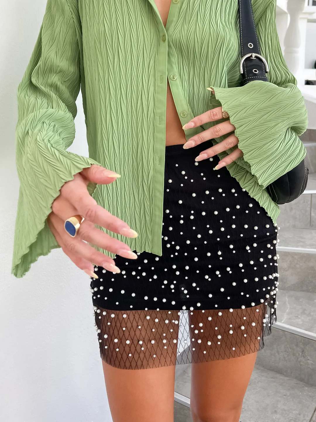 Sparks Flying Mini Skirt