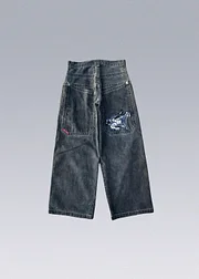 み*ゆ様 ✅90sdeadstock✅ JNCO jeans kikwear似 RARE! Vintage Kikwear Jeans 36