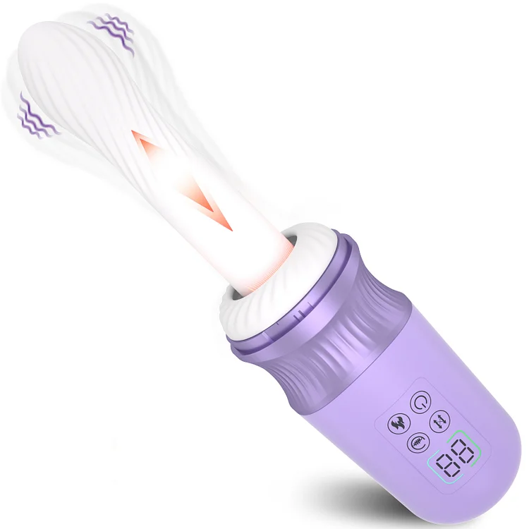 pearlsvibe -  11.22'' Thrusting Dildo Vibrator Sex Machine With Suction Base