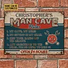 Personalized Names：Auto Mechanic Garage Man Cave Rules - Vintage Metal Tin Signs/Wooden Signs