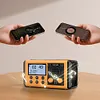 10000mAh Emergency Radio Solar/Hand Crank Charging Multifunctional DAB FM Radio