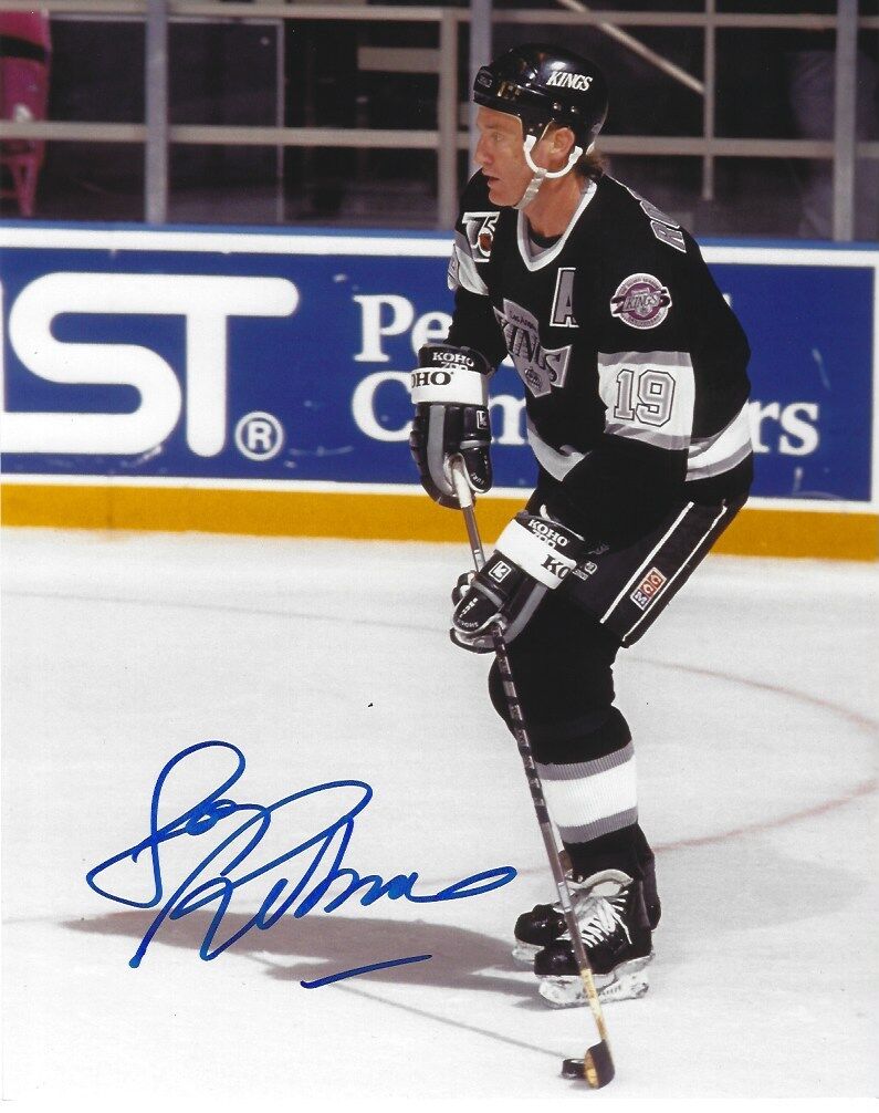 Los Angeles Kings Larry Robinson Signed Autographed 8x10 NHL Photo Poster painting COA A4