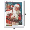 Santa Claus  | Full Round Diamond Painting KitsChristmas