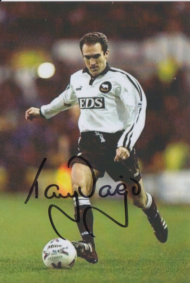 TONY DORIGO HAND SIGNED 6X4 Photo Poster painting DERBY COUNTY FOOTBALL AUTOGRAPH 1