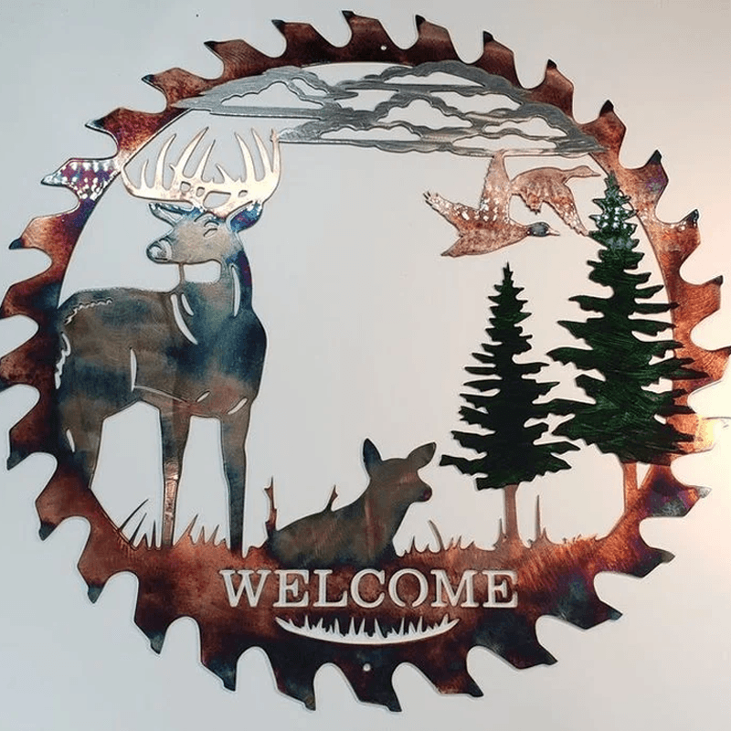 Wall Metal Art Home Decor