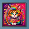 Diamond Painting-DIY Full Round Drill Cat
