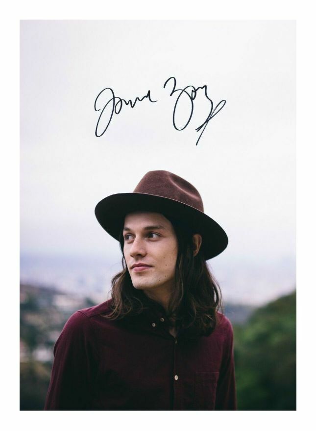 JAMES BAY AUTOGRAPH SIGNED PP Photo Poster painting POSTER