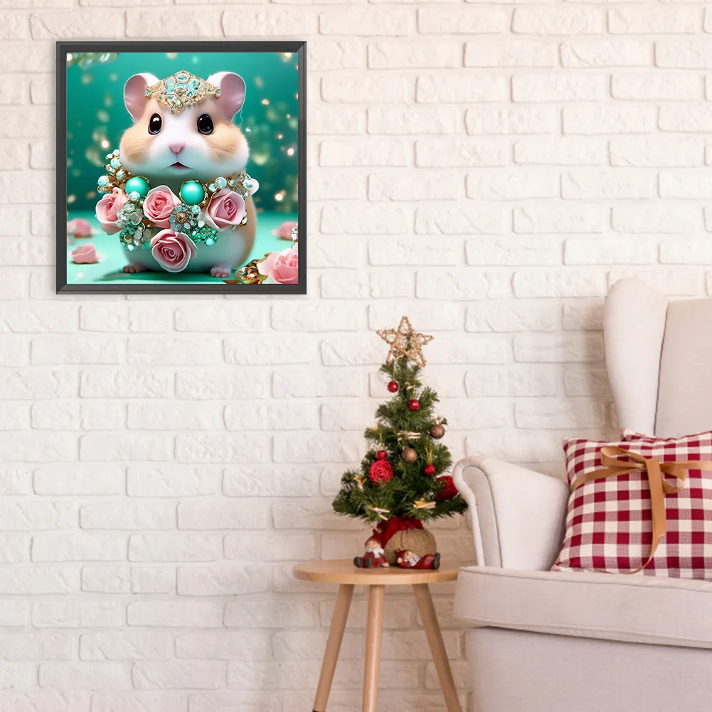 Full Round Diamond Painting 30*30cm - Diamond Mouse