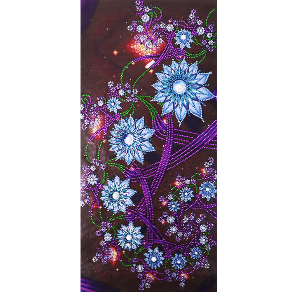 

30*60CM - Special Shaped Diamond Painting - Fantasy Flower, 501 Original