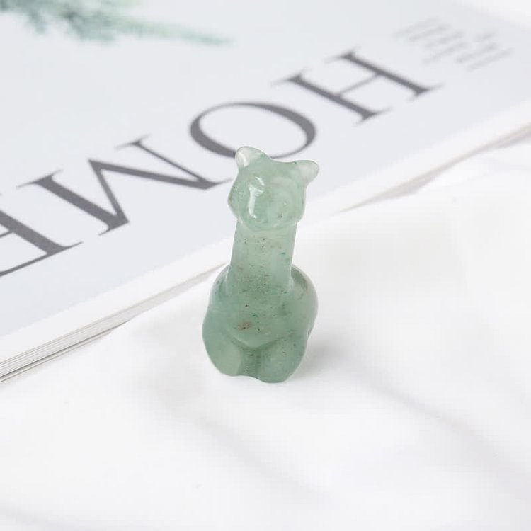 Carving Alpaca Gemstone Decoration