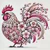 Chicken-11CT Stamped Cross Stitch 40*40cm/15.75*15.75in tapestrymarket
