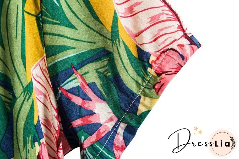 Men's Shirt Collar Holiday Printed Shirts