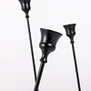 Minimal 3PCS Black Candle Holders Set Nordic Home Event Table Decor