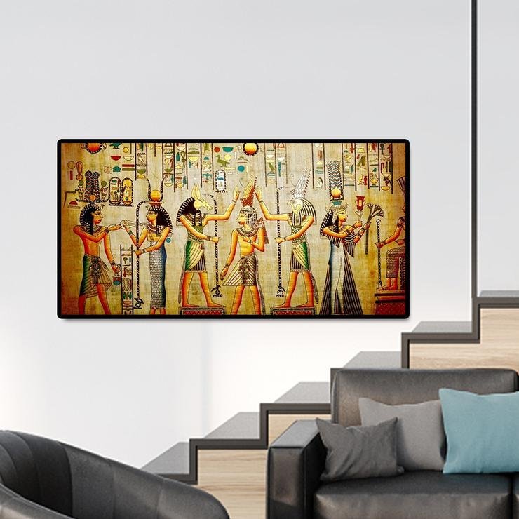 Full Round Diamond Painting Egyptian Mural (100*50cm)