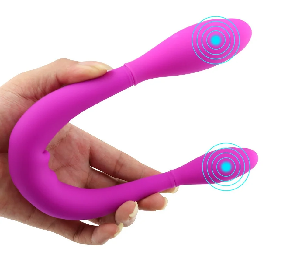 Double Headed Vibrating Stick Female Masturbation Massage Av Stick Female Masturbation  Rosetoy Official