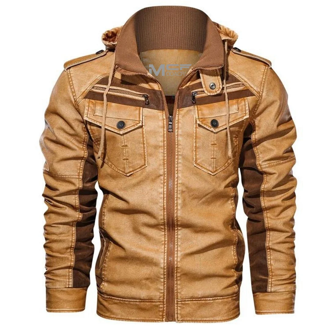 'Mohawk Rogue' Leather Jacket