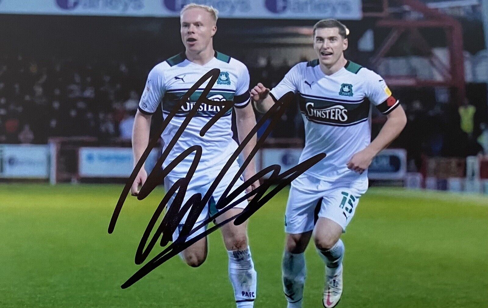 Ryan Broom Genuine Hand Signed Plymouth Argyle 6X4 Photo Poster painting 3