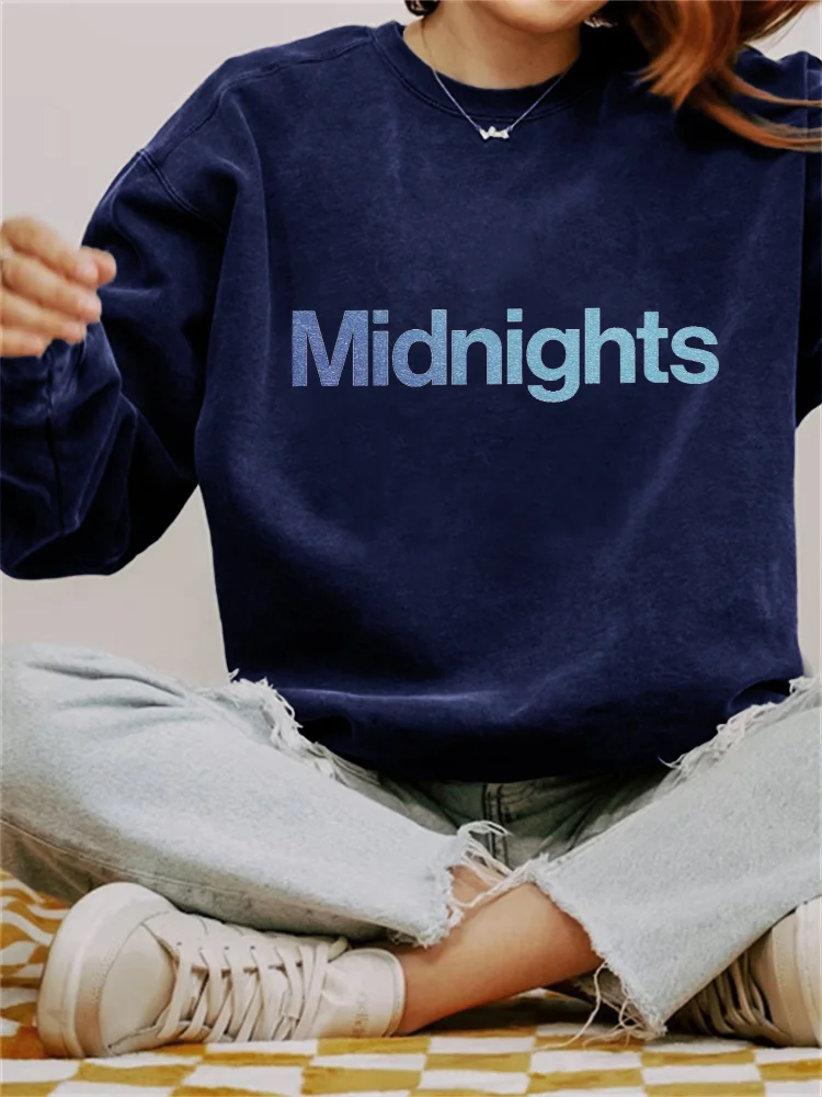 TS Midnights Graphic Vintage Washed Sweatshirt