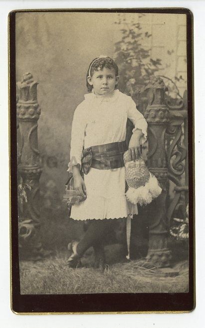 19th Century Children - 19th Century Carte-de-visite Photo Poster paintinggraph - Fort Scott, KS